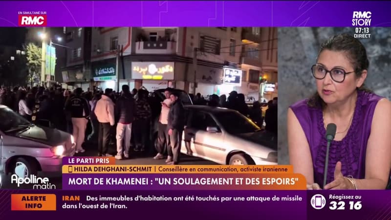 Mort de Khamenei : "C'est une joie immense qui est née"