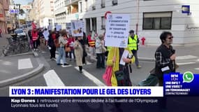 Lyon: une manifestation organisée pour réclamer le gel des loyers