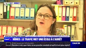 École mise à l'arrêt par le trafic de drogue à Nîmes: "Nos collègues ne sont pas en refus d'aller travailler, ils n'ont pas pu", affirme Pascale Thoirey-Bouyahmed (SNUIPP-FSU du Gard)