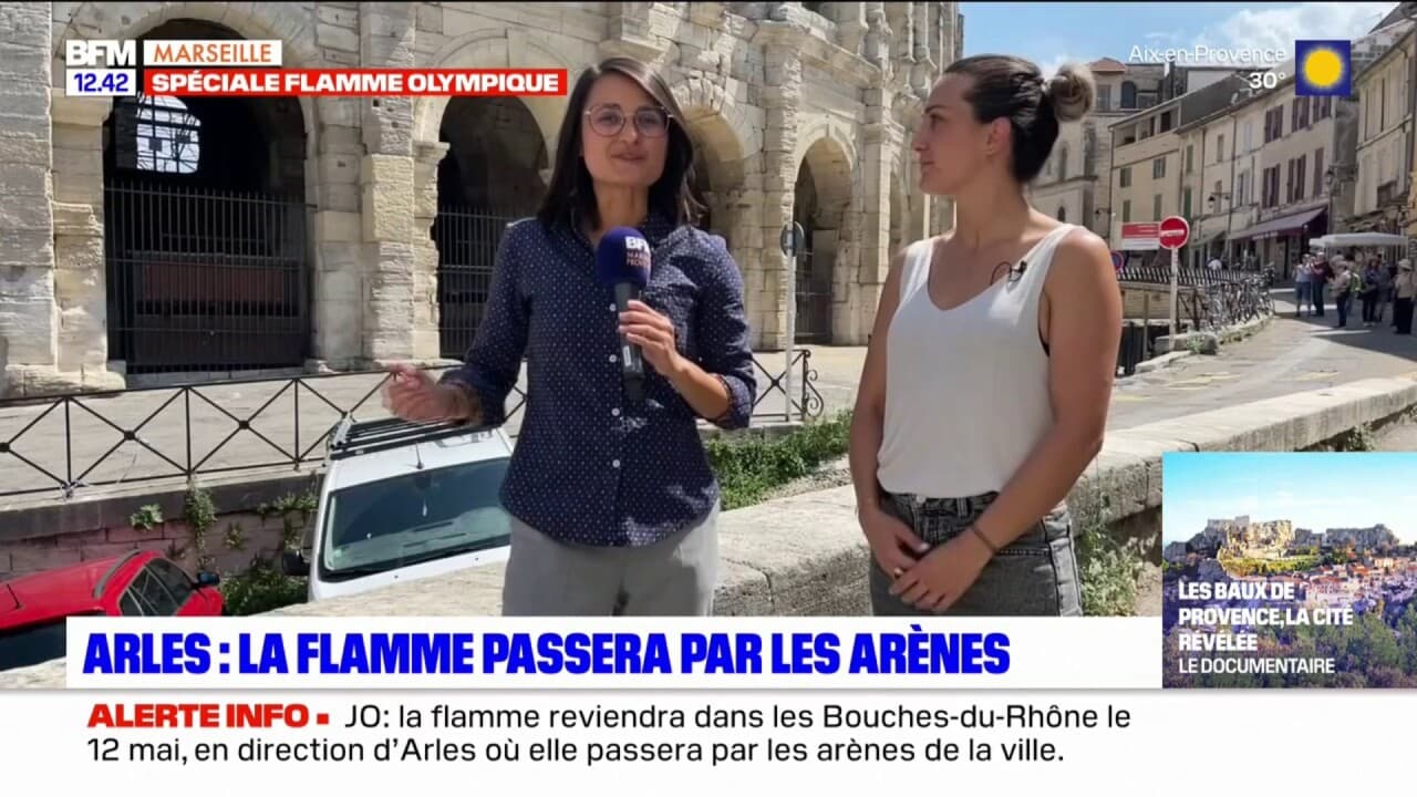 JO 2024 les arènes d'Arles accueilleront la flamme olympique