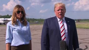 Donald Trump: "La haine n'a pas sa place aux États-Unis"