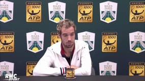Gasquet : "Rien d'alarmant pour la suite"