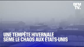 Routes enneigées, élections reportées...Une tempête hivernale sème le chaos aux États-Unis