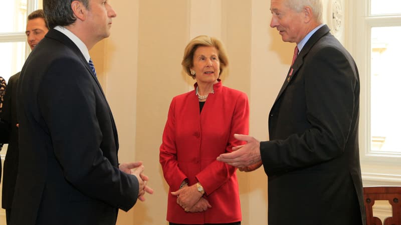 La princesse Marie, épouse du prince régnant du Liechtenstein Hans-Adam II, en avril 2013 à Vienne (Autriche)