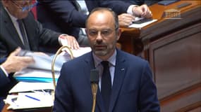Édouard Philippe à l'Assemblée nationale mardi 1er octobre.