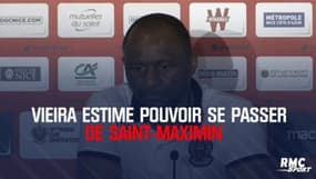 Nice : Vieira estime pouvoir se passer de Saint-Maximin