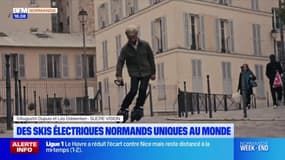 Les premiers skis électriques au monde conçus par un Normand