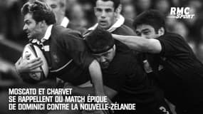 Moscato et Charvet se rappellent du match épique de Dominici contre la Nouvelle-Zélande