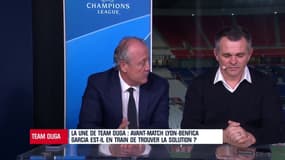 OL - Benfica : Les doutes de B. Lacombe sur le positionnement d'Aouar