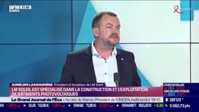 Aurélien Lassoudière (LM Soleil) : LM Soleil est spécialisé dans la construction et l'exploitation de bâtiments photovoltaïques - 26/03