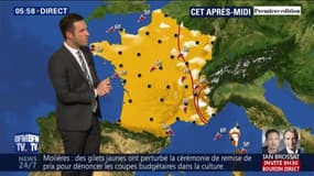 Du soleil sur tout le pays et jusqu'à 25°C dans le sud ce mardi