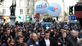 L'Unef et l'Unl seront bien représentées ce mercredi comme ici lors de la réforme des retraites