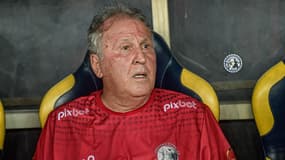 L'ex-footballeur Zico lors d'un match d'exhibition au Brésil en décembre 2023