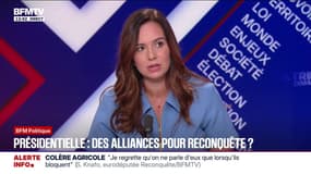 Présidentielle 2027: "C'est toute la droite qui gagnerait à ce qu'il y ait une primaire de la droite", estime Sarah Knafo, eurodéputée "Reconquête"