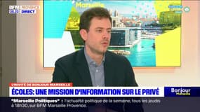 "Marseille est marquée par une très forte ségrégation socioscolaire", explique Paul Vannier, député LFI en charge d'une mission d'information sur l'enseignement privé