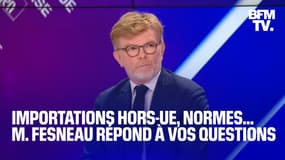 Importations hors-UE, normes, concurrence déloyale... Marc Fesneau répond à vos questions dans La Capsule de BFM Politique