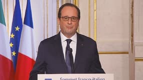 "Je me suis distingué de cette expression justement pour faire en sorte de bien comprendre à quoi on a affaire", a expliqué François Hollande.
