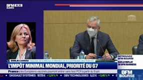 Impôt minimal mondial, Emilie Cariou (Députée de la Meuse): "Je demande que la France soutienne le taux le plus ambitieux"