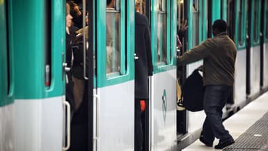 Le métro (illustration)