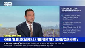 Frédéric Merlin, président du groupe SGM, annonce le report des ouvertures des boutiques Shein en région "de quelques jours ou semaines"