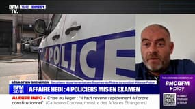 Arrêts maladie dans la police: "Les fonctionnaires de police reprendront le travail quand ils seront en état de le faire", affirme Sébastien Greneron (Alliance Police Nationale)