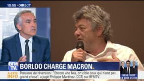 Borloo charge Macron