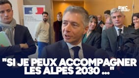 Jeux Olympiques : "Si je peux accompagner les Alpes 2030, ça serait avec grand plaisir" reconnait Gil Avérous