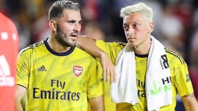 Saed Kolasinac et Mesut Özil