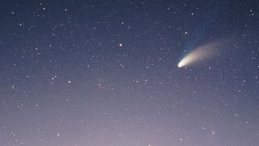 Une comète visible à l'oeil nu dans le ciel de mars