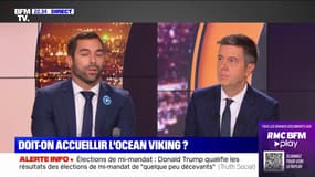 Julien Odoul, député et porte-parole du RN: "Nous sommes tous d'accord pour sauver ces gens, en revanche, il ne faut pas les accueillir"