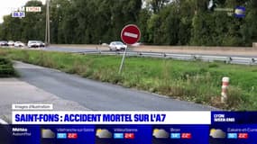 Rhône: le conducteur d'une camionnette meurt dans un accident sur l'A7
