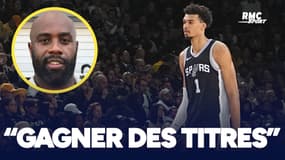 NBA : "C'est un tueur à gages mais...", les conseils de Riner à Wemby pour devenir une légende