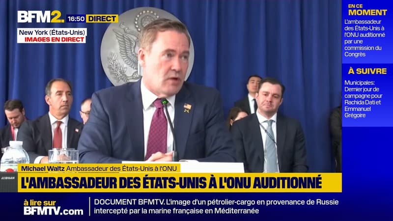 "Ce sont des mesures temporaires": l'ambassadeur des USA à l'ONU justifie la levée des sanctions contre le pétrole russe