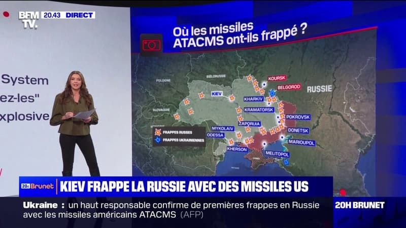 Les régions russes touchées par les bombardements ukrainiens