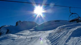 Un cliché pris à Tignes, où a eu lieu l'accident