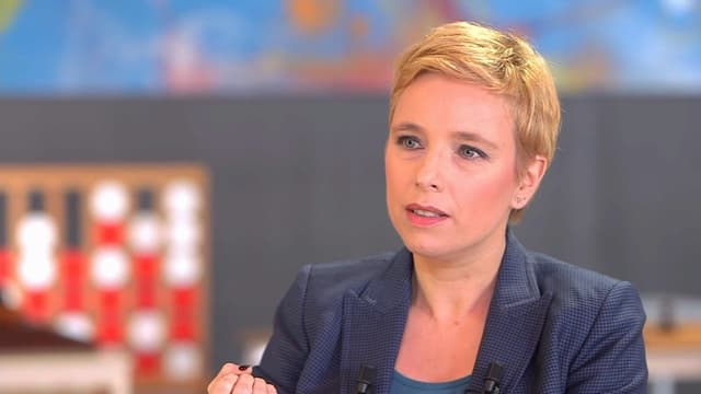 Clémentine Autain, invitée de BFMTV samedi 27 février 2021.