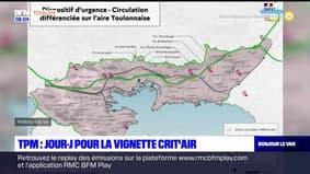 Toulon: jour J pour les vignettes Crit'air dans la métropole
