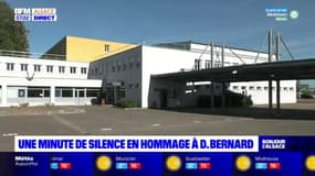 Enseignant tué à Arras: une minute de silence en hommage à Dominique Bernard