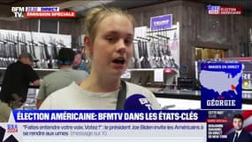 Élections américaines: "J'ai peur de voir des tensions", redoute une électrice de Donald Trump en Géorgie