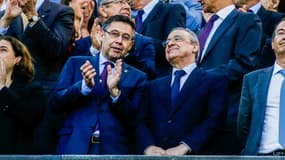 Josep Bartomeu et Florentino Perez