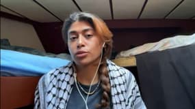 Rima Hassan est à bord d'un voilier de la Coalition de la flottille pour la liberté en direction de Gaza. 