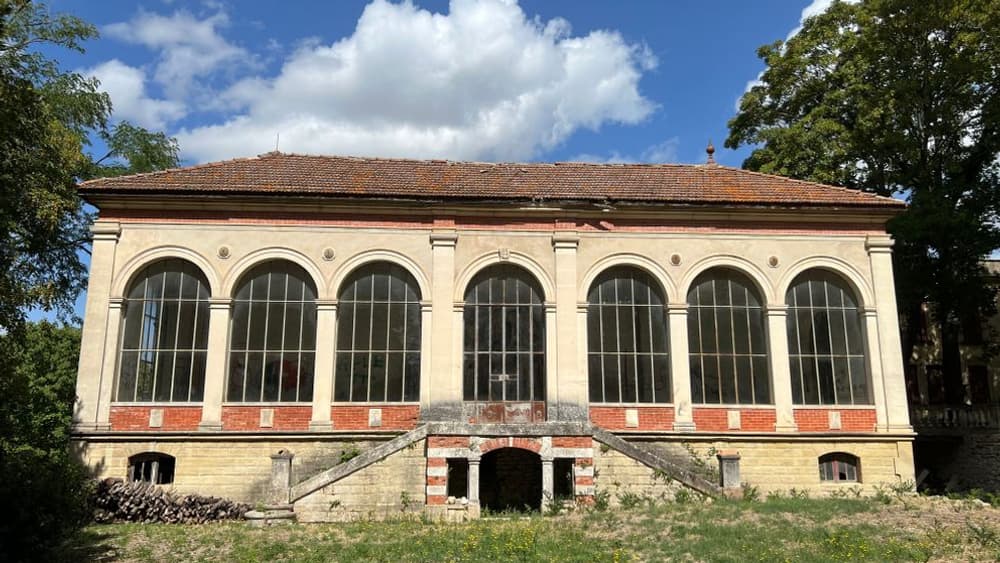 L'Orangerie du Château de Thézan à Saint Didier (Vaucluse), en 2024 lors du Loto du Patrimoine.