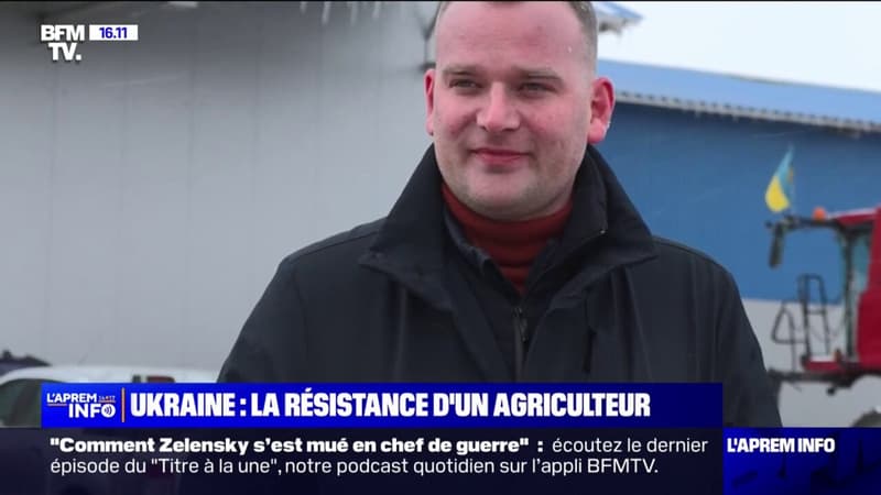 En Ukraine, à 100km du front, un agriculteur français résiste et continue à travailler