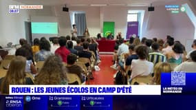 Rouen: les jeunes écologistes en camp d'été 