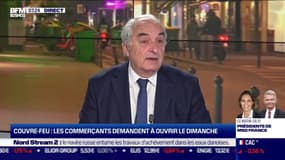 Pierre Goguet (CCI France): Couvre-feu, les commerçants demandent à ouvrir le dimanche - 25/01