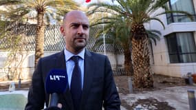 Jean-Noël Barrot, ministre français des Affaires étrangères, à l'ambassade français de Damas le 3 janvier 2025