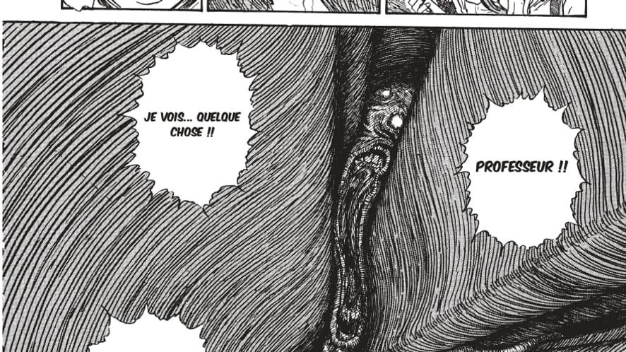 Un extrait de "L'Énigme de la faille d'Amigara" de Junji Ito
