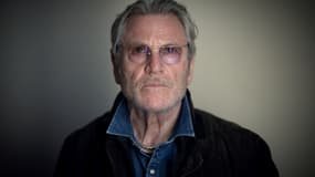 L'acteur français Tcheky Karyo pose pour une photo en marge de la 8e édition du Festival du cinéma et de la musique de film à La Baule, le 2 juillet 2022. 