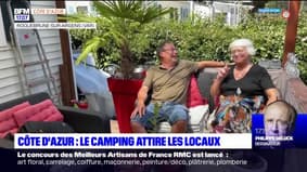 Côte d'Azur: le camping attire de plus en plus les locaux