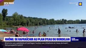 Jusqu'à 1200 entrées par jour: le plan d'eau de Bordelan à Villefranche-sur-Saône